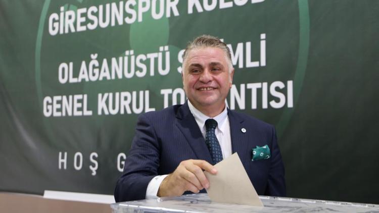 Giresunspor’da Nahid Yamak, yeniden başkan