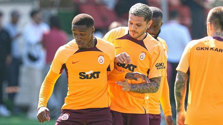 Galatasarayda Wilfried Zaha takımla çalıştı