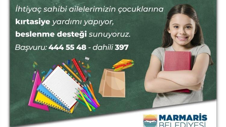 Marmaris Belediyesi ihiyaç sahibi aileler için her hafta beslenme çantası dağıtacak... İşte başvuru detayları