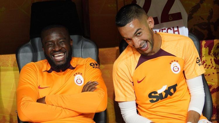 Galatasarayda Ndombele, ilk maçına çıktı Ziyech asistle başladı...