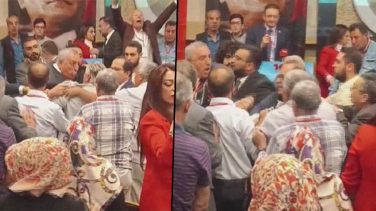 CHP kongrelerinde gerginlik: Belediye başkanı il başkanının üzerine yürüdü... Öztrak ve Özel arasında MYK polemiği