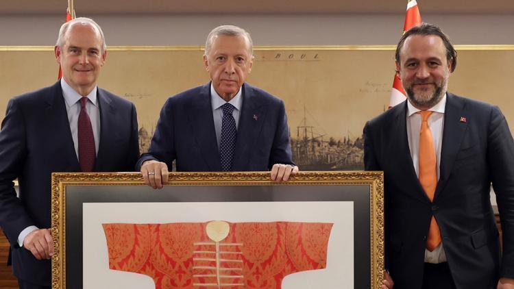 Cumhurbaşkanı Erdoğan, Alibaba ve Trendyolun başkanını kabul etti