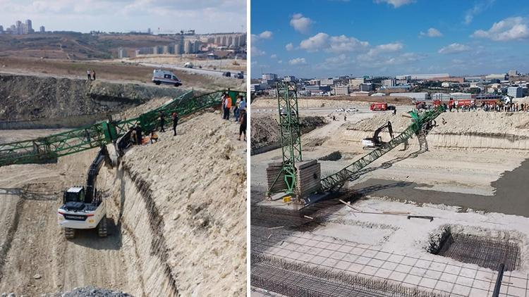 Arnavutköyde vinç kazasında bir can kaybı