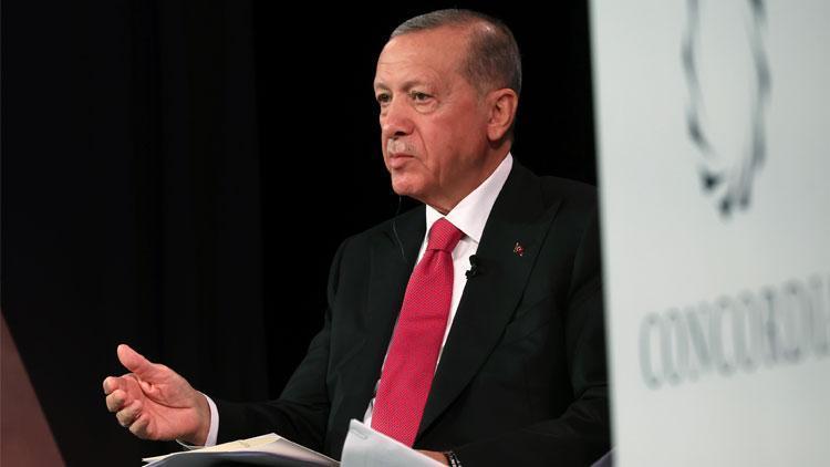 Son dakika: Cumhurbaşkanı Erdoğan, New Yorkta tahıl koridoruna dikkat çekti: Putine Tahılı artırmalıyız dedim