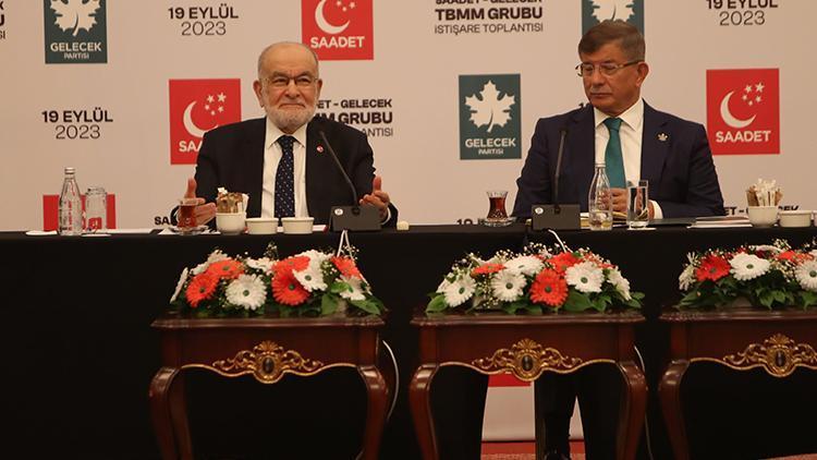 Karamollaoğlu ve Davutoğlundan yerel seçimlerde iş birliği açıklaması