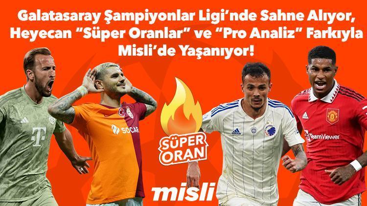 Galatasarayın A Grubunda yer aldığı Şampiyonlar Ligi bu gece başlıyor Misliden Pro Analiz farkıyla son detaylar...