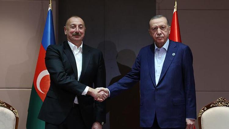 Cumhurbaşkanı Erdoğan, Aliyev ile görüştü Türkiyeden Azerbaycana destek