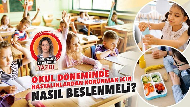 Okul döneminde hastalıklardan korunmak için nasıl beslenmeli