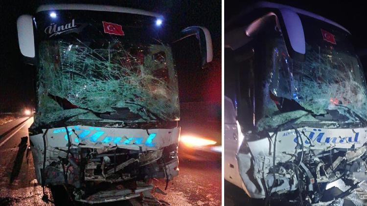 Kayseride otobüs kazası: 2 kişi hayatını kaybetti, 20 yaralı