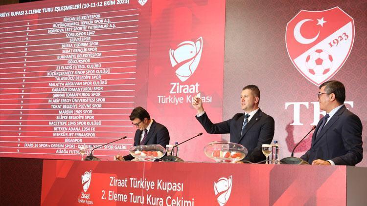 Türkiye Kupasında 2. tur eşleşmeleri belli oldu