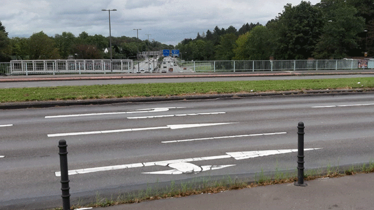 Köln Zoobrücke’de hız sınırı başladı