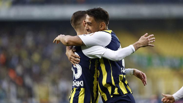 Fenerbahçenin muhteşem ikilisi Rizespor maçında da başardılar, İrfan Can Kahveci ve Szymanski...