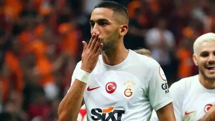 Galatasarayın Manchester United maçı kadrosu açıklandı Hakim Ziyech...