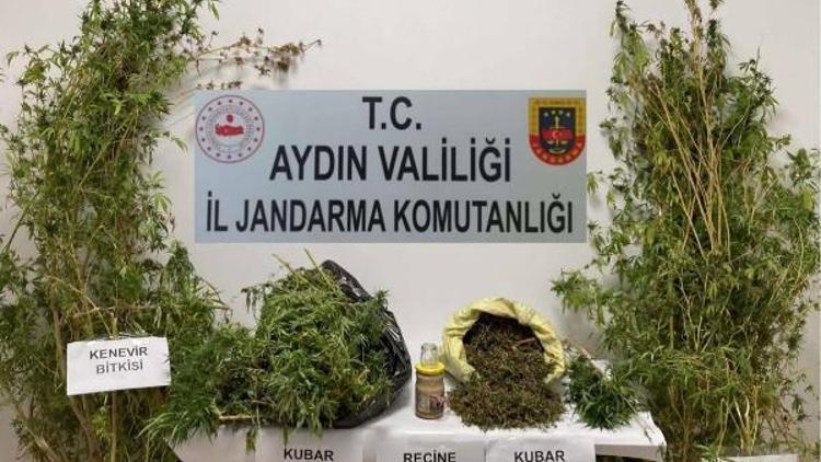 Evinde uyuşturucuyla yakalanıp, gözaltına alındı