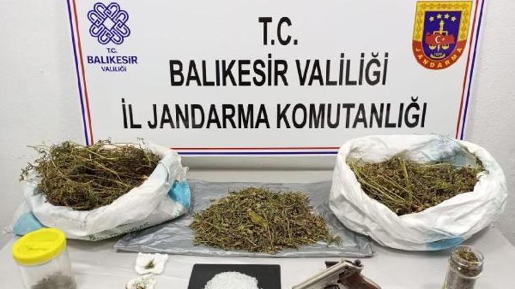 Balıkesirde, narkotik operasyonunda 1 gözaltı