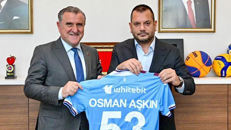 Trabzonspor Başkanı Ertuğrul Doğan, Bakan Bak’ı ziyaret etti