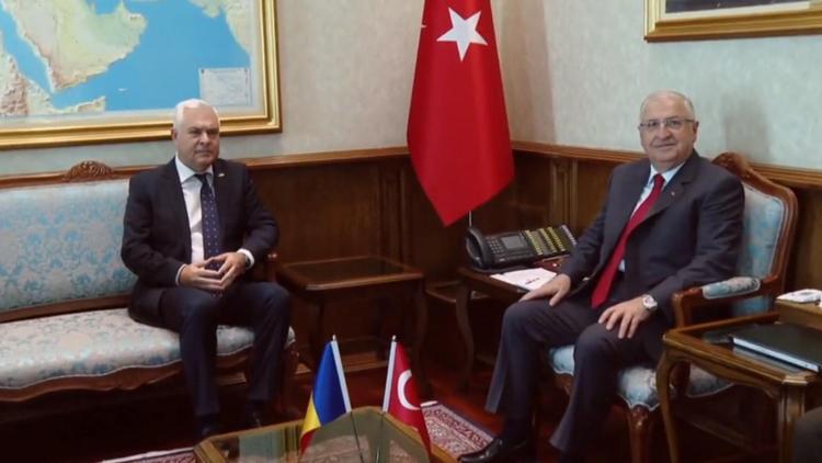 Milli Savunma Bakanı Güler, Romanya Savunma Bakanı ile görüştü