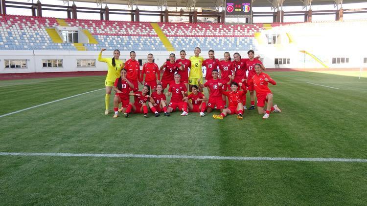 U17 Kadın Milli Takımı, Avrupa Şampiyonası’nda Moldova’yı 6-2 mağlup etti