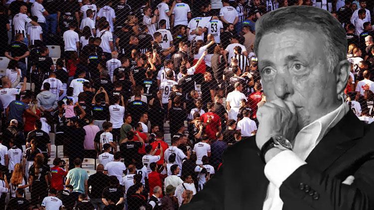 Beşiktaş-İstanbulspor maçında görülmemiş protesto Yönetim istifa sesleri ve 5 dakika sonra...