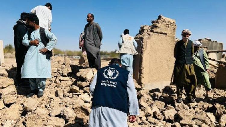 WFP deprem sonrası Afganistanda