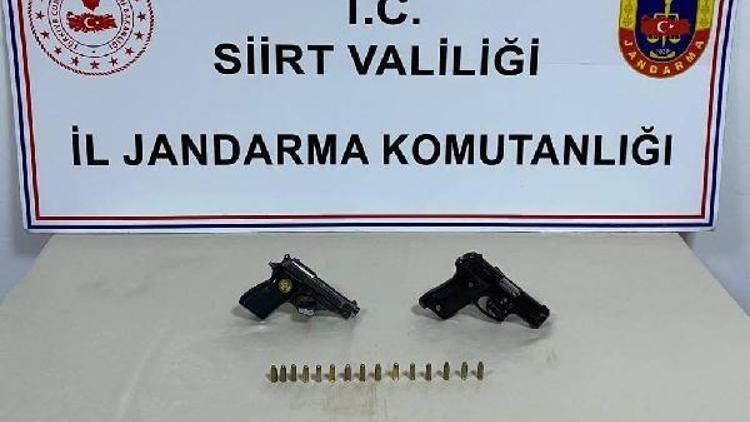 Siirt’te silah kaçakçılığı operasyonunda 1 gözaltı