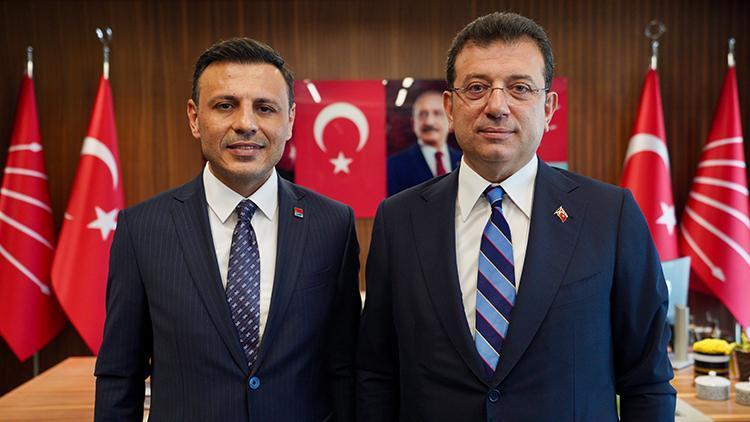 İstanbul Büyükşehir Belediye Başkanı İmamoğlu’ndan CHP İl başkanı Çelik’e tebrik