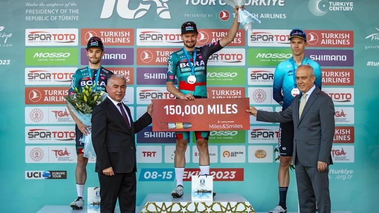 58. Cumhurbaşkanlığı Türkiye Bisiklet Turu’nun Marmaris-Bodrum etabını Denz kazandı