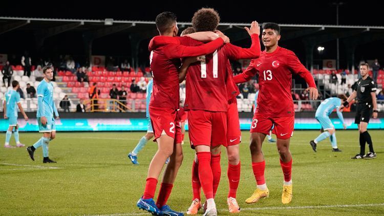 U21 Milli Takımı, San Marinoyu 5 golle yendi