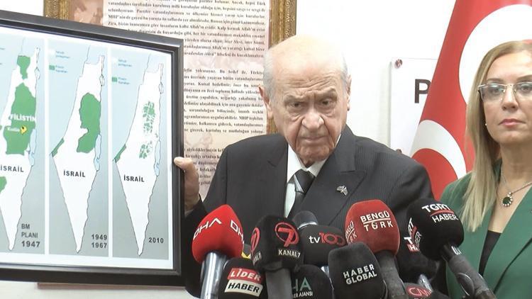 Bahçeli’den Gazze çıkışı: İsrail ABD’li dayılarına güvenmesin