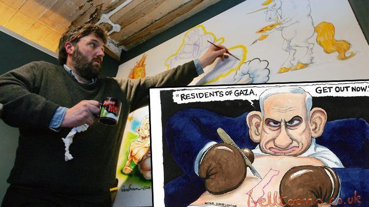İngiliz Guardian gazetesinde Netanyahu krizi 42 yıllık karikatürist kovuldu