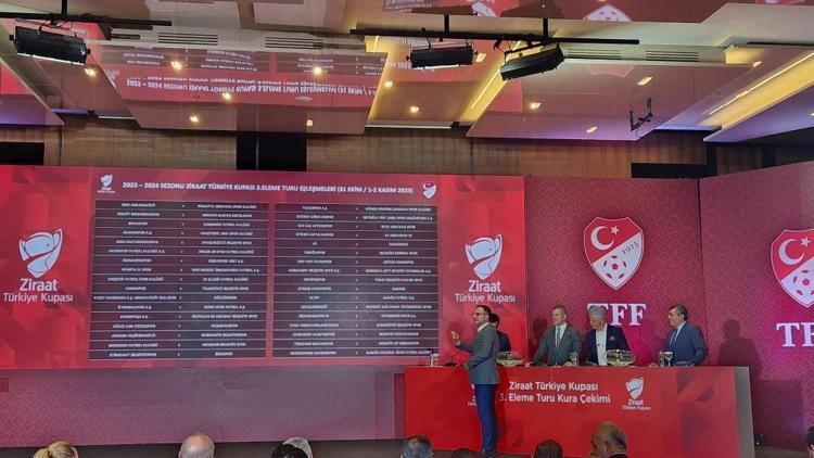 Türkiye Kupası 3. Eleme Turu’nda eşleşmeler belli oldu