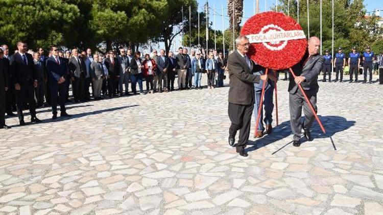 Foçada Muhtarlar Günü kutlandı