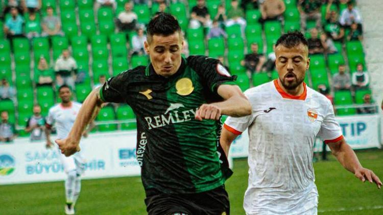 Tuncay Şanlının Sakaryasporu 2 golle kazandı