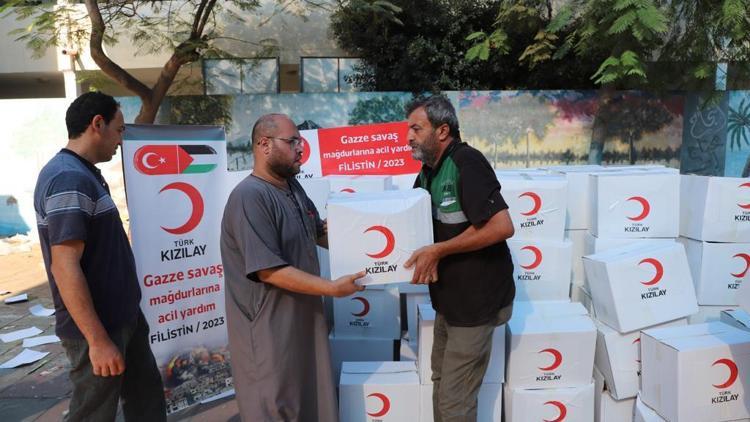 Kızılay, Gazze’de tekrar yemek çıkarmaya başladı