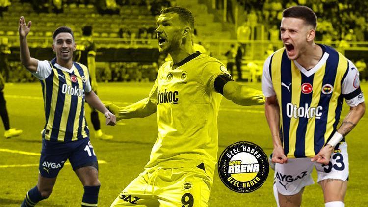 Fenerbahçenin 3 silahşörü Szymanski, Dzeko ve İrfan Can Kahveci, 17 takımdan daha fazla gol attı