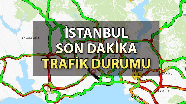 İSTANBUL TRAFİK DURUMU SON DAKİKA (24 Ekim 2023) İstanbul’da nerede trafik var, yoğunluk ne durumda İşte, Trafik yoğunluğu haritası
