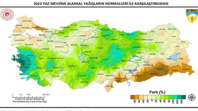 Meteoroloji Yaz mevsimi yağışları verilerini açıkladı İstanbulda yüzde 60 azaldı