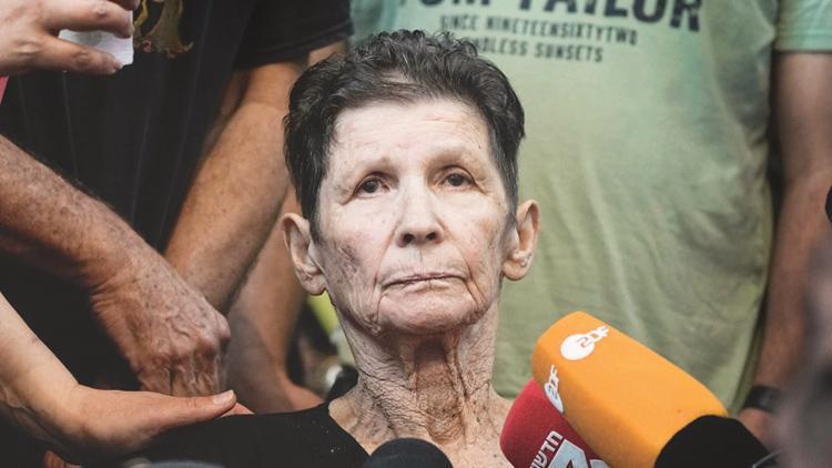 Serbest kalan 85 yaşındaki rehine konuştu: Hamas’ın tünelleri örümcek ağı gibi