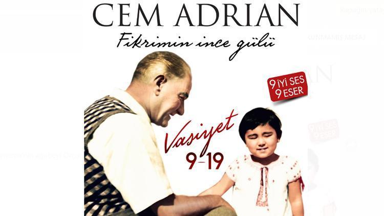 ‘’Vasiyet 9-19’’ albümünün ilk şarkısı Cem Adrian’dan geldi