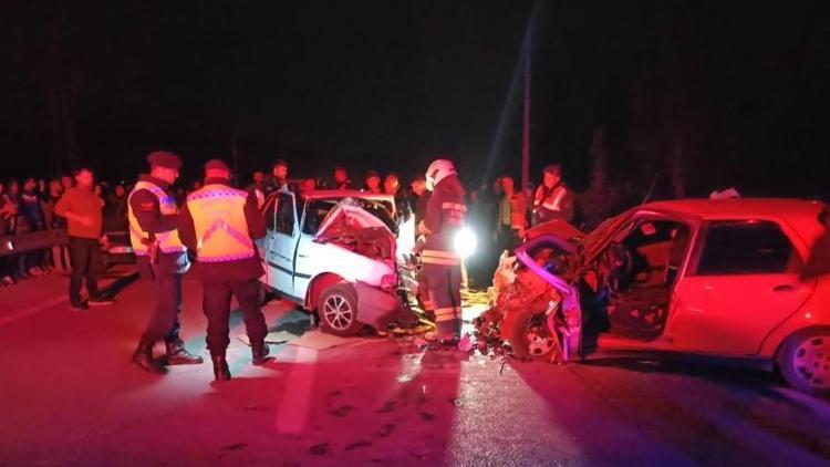 Konyada feci kaza: 1 kişi öldü, 3 kişi yaralandı