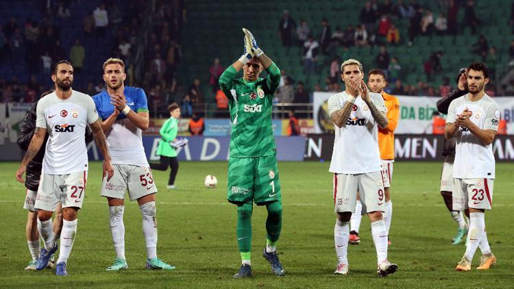 Galatasaraylı futbolcu kaşındaki şişliği umursamadı: Önemli olan 3 puan