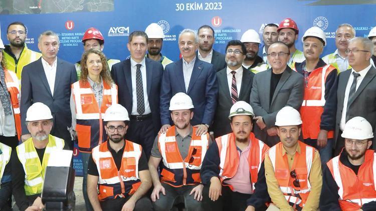 Bakan Uraloğlu, İstanbul Havalimanı metrosu için tarih verdi... 2024 yılının sonunda Halkalı’ya bağlanıyor