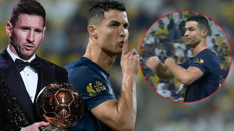 Kupada Ronaldoyu çıldırtan olay Değiştirin... | Messinin ödülü sonrası o detay...
