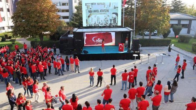 MEDAŞ, Cumhuriyetin 100üncü yılını coşkuyla kutladı