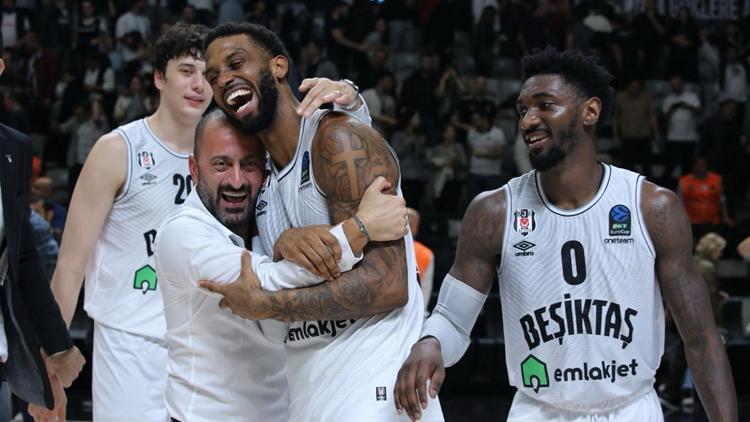 EuroCupta Beşiktaşın zafer gecesi