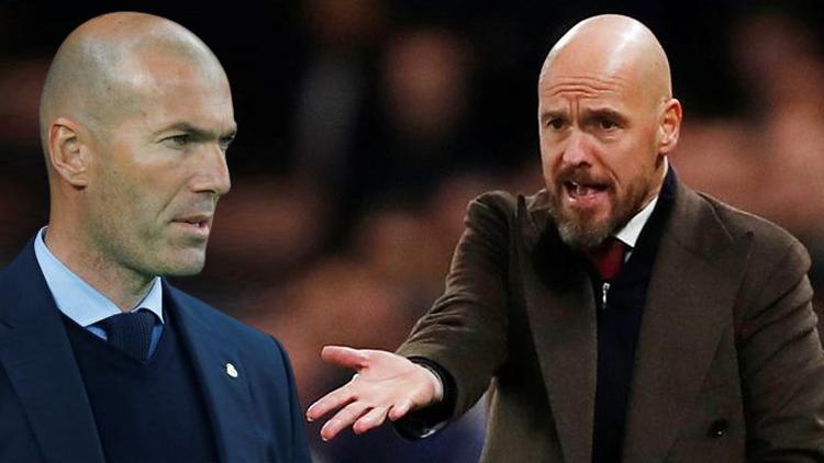 Manchester Unitedda Erik ten Haga yol göründü Yerine gelecek isim Zinedine Zidane...