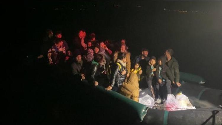 Çanakkalede 33 kaçak göçmen yakalandı