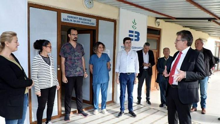 Edremit Belediye Başkanı Arslan: Sağlık hizmetleri daha kapsamlı hale gelecek