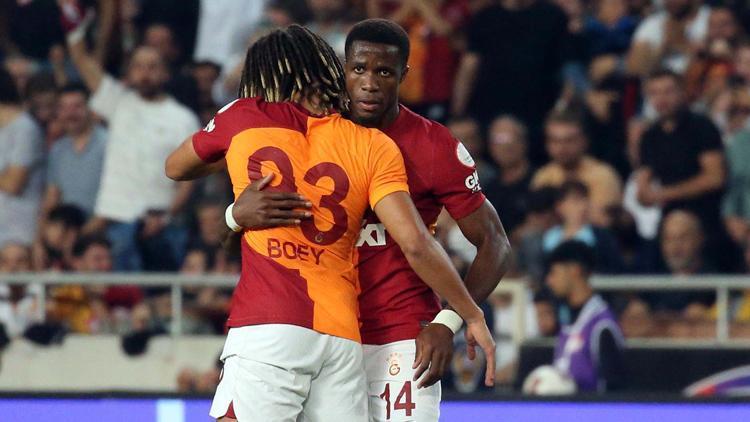 Galatasarayda bir ilk Bu kez Wilfried Zaha...