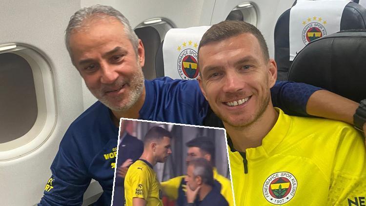 Fenerbahçede Edin Dzeko, İsmail Kartaldan özür diledi: Tepkim size değil...